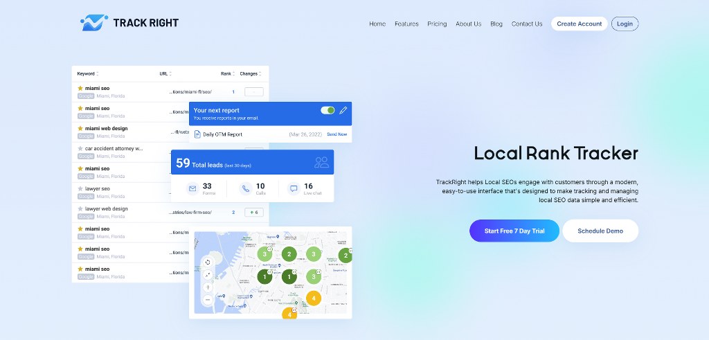 TrackRight's website.