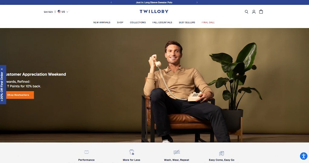 Twillory's website.