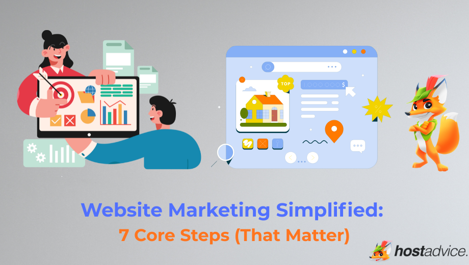 Website Marketing Simplified: 7 Core Steps (That Matter) blog