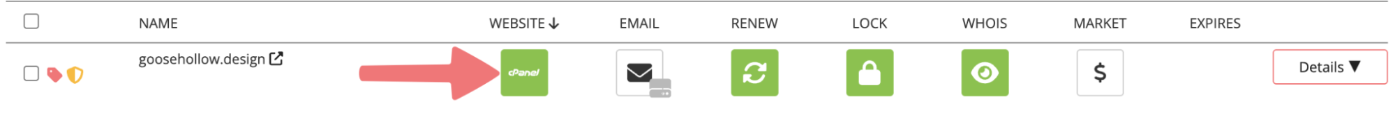 screenshot of the 