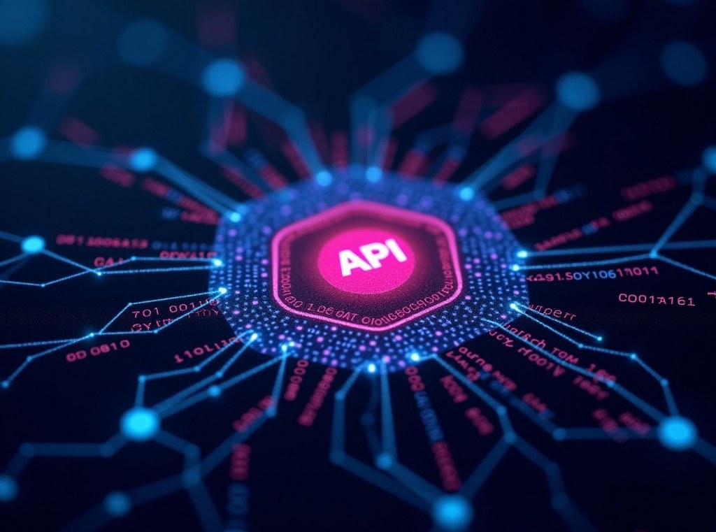 A glowing AI neural network analyzes data streams and adapts a protective energy grid, illustrating machine learning in cybersecurity.