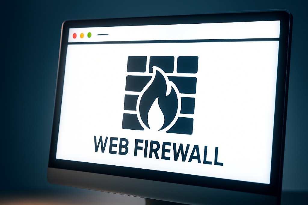 A website firewall concept.