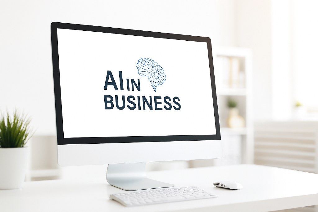 AI in business concept.