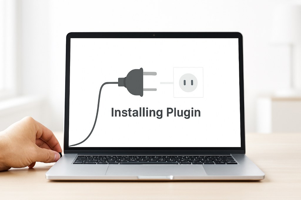 An illustration of SEO plugin installation.