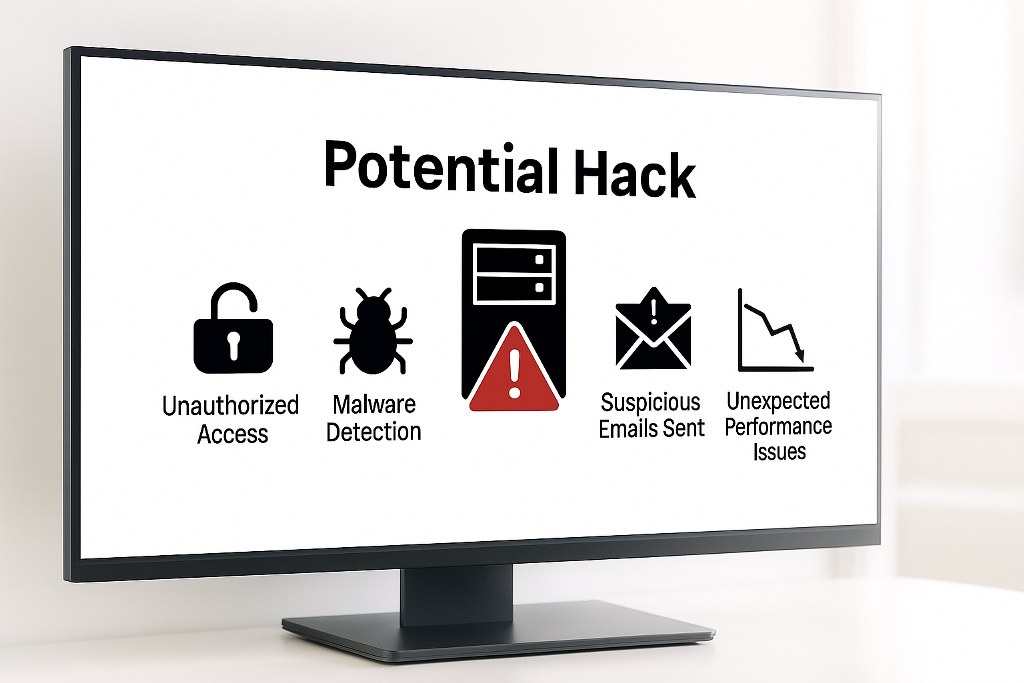 An illustration of potential hacks.