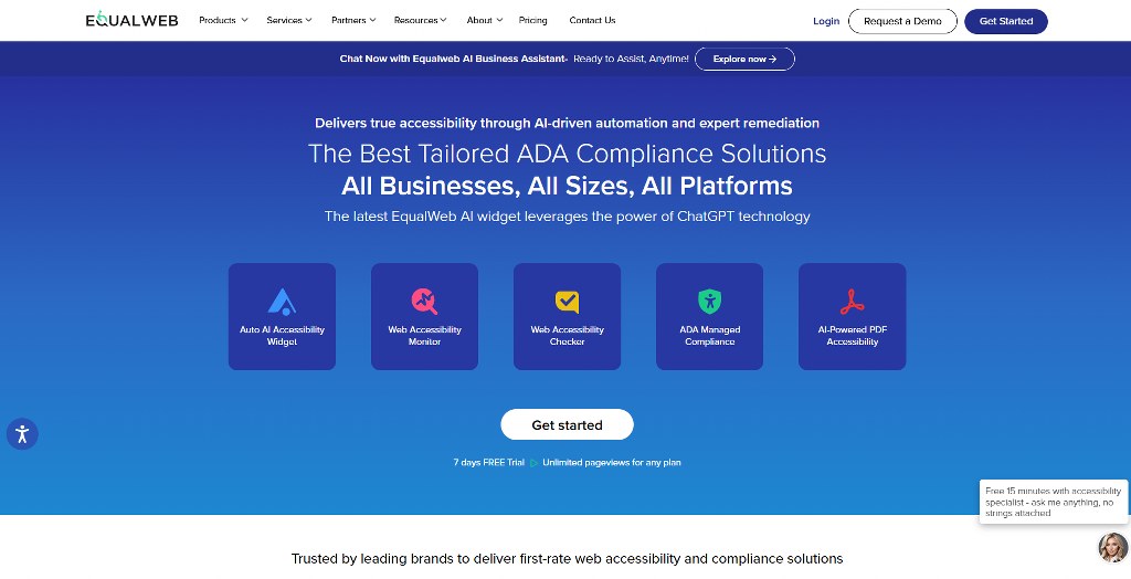 EqualWeb's website.