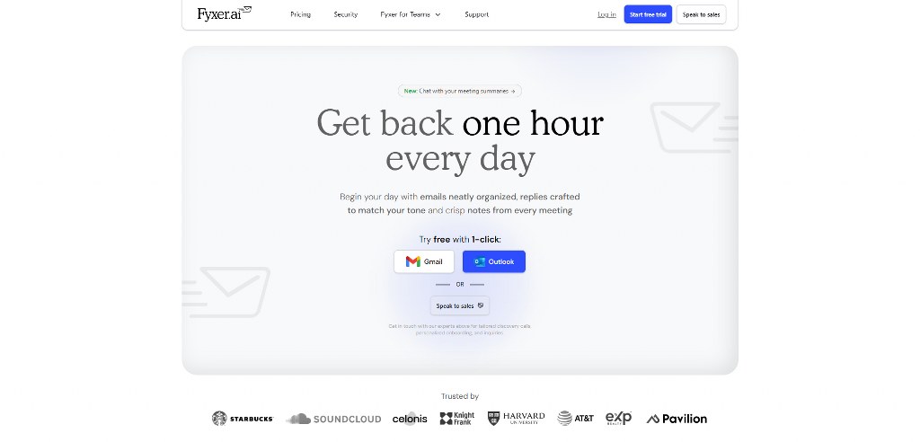 Fyxer's website.