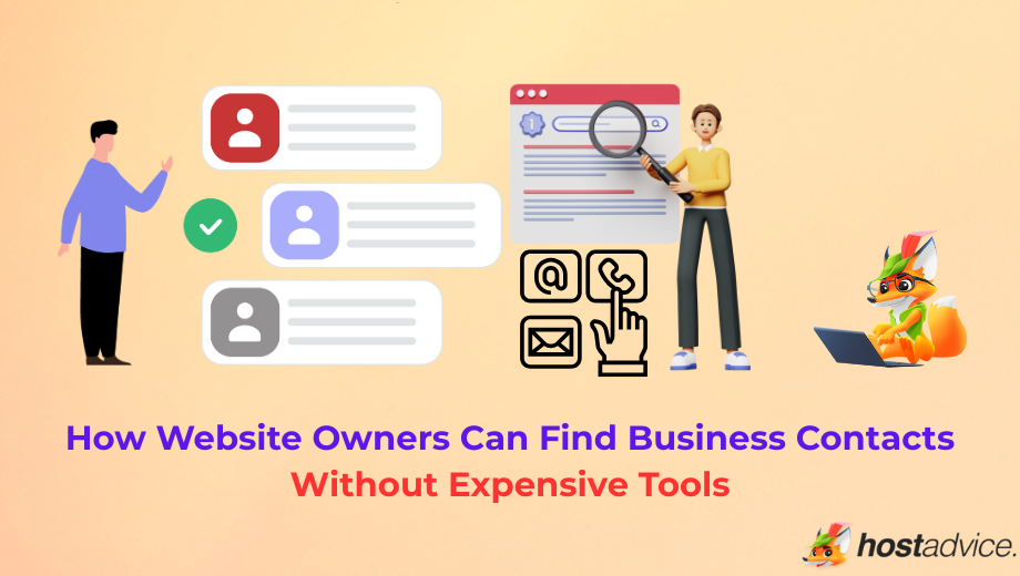 How Website Owners Can Find Business Contacts Without Expensive Tools