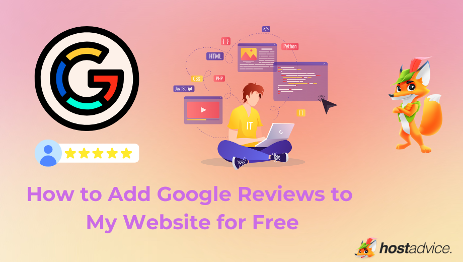 How to Add Google Reviews to My Website for Free blog image