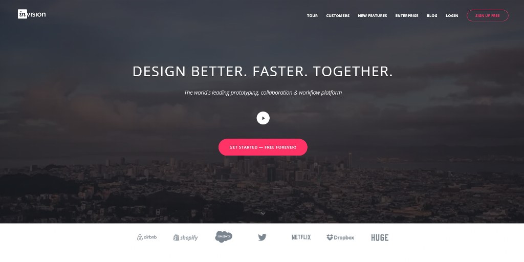 InVision's website.