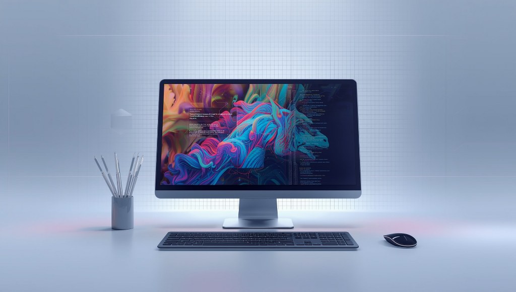 Website builder concept.