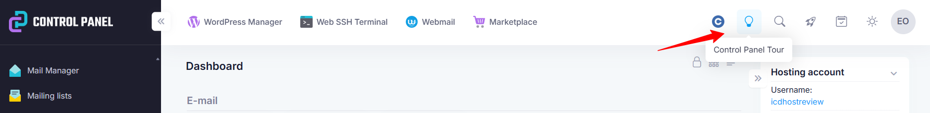 Screenshot of the 