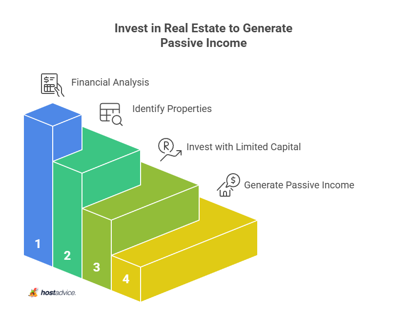 invest in real estate to generate passive income