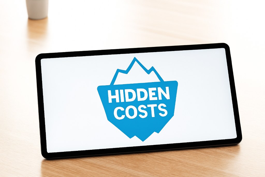Hidden costs illustration.