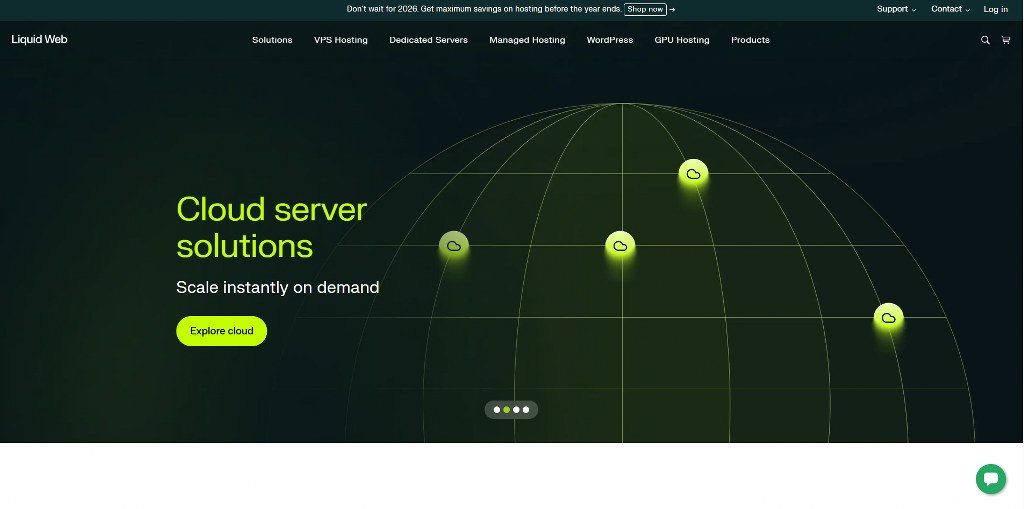 Liquid Web's website.
