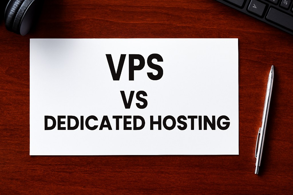 VPS vs dedicated hosting.