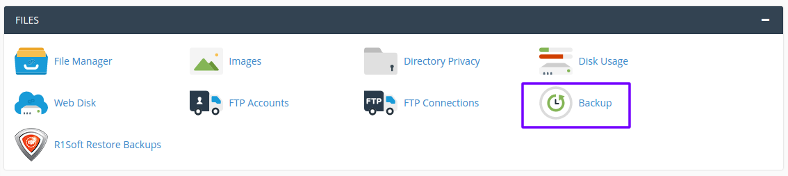 screenshot of Chemicloud's control panel 