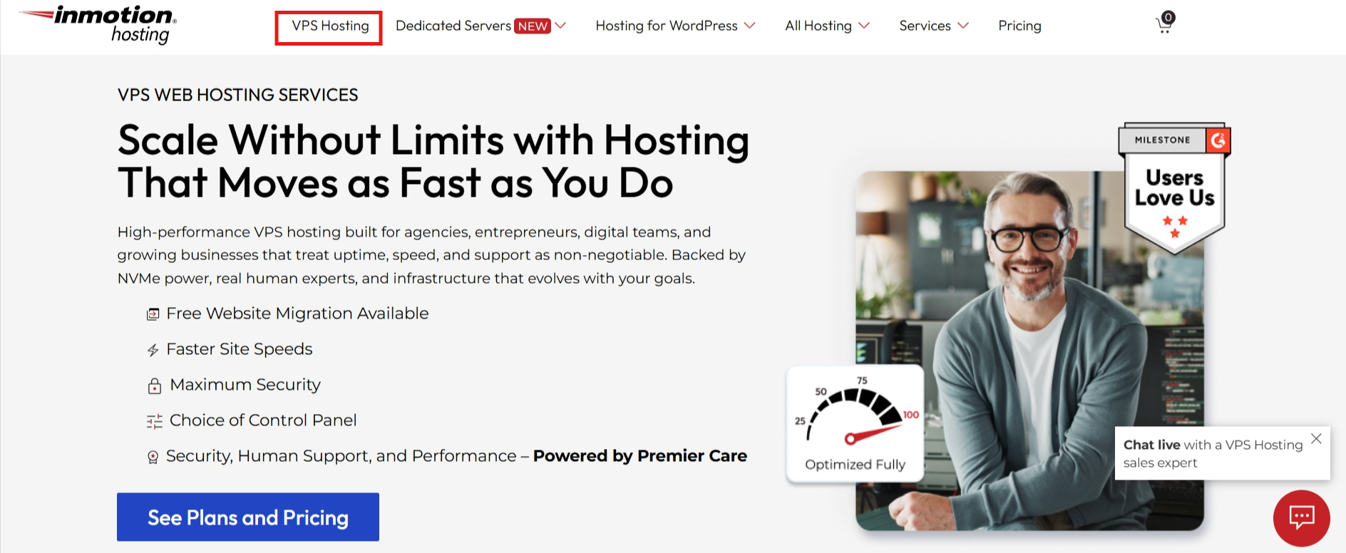 DreamHost vs InMotion Hosting