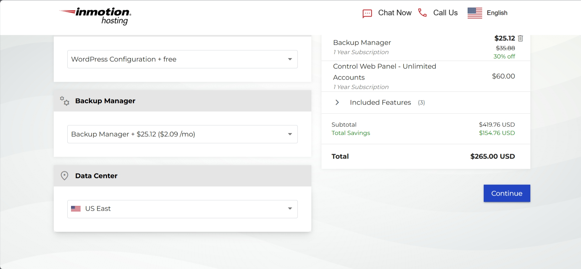 DreamHost vs InMotion Hosting
