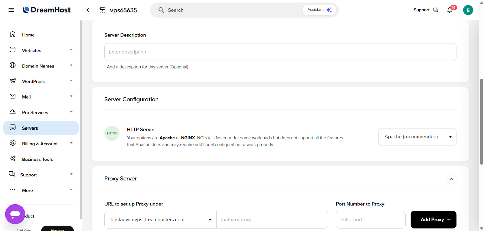 DreamHost vs InMotion Hosting