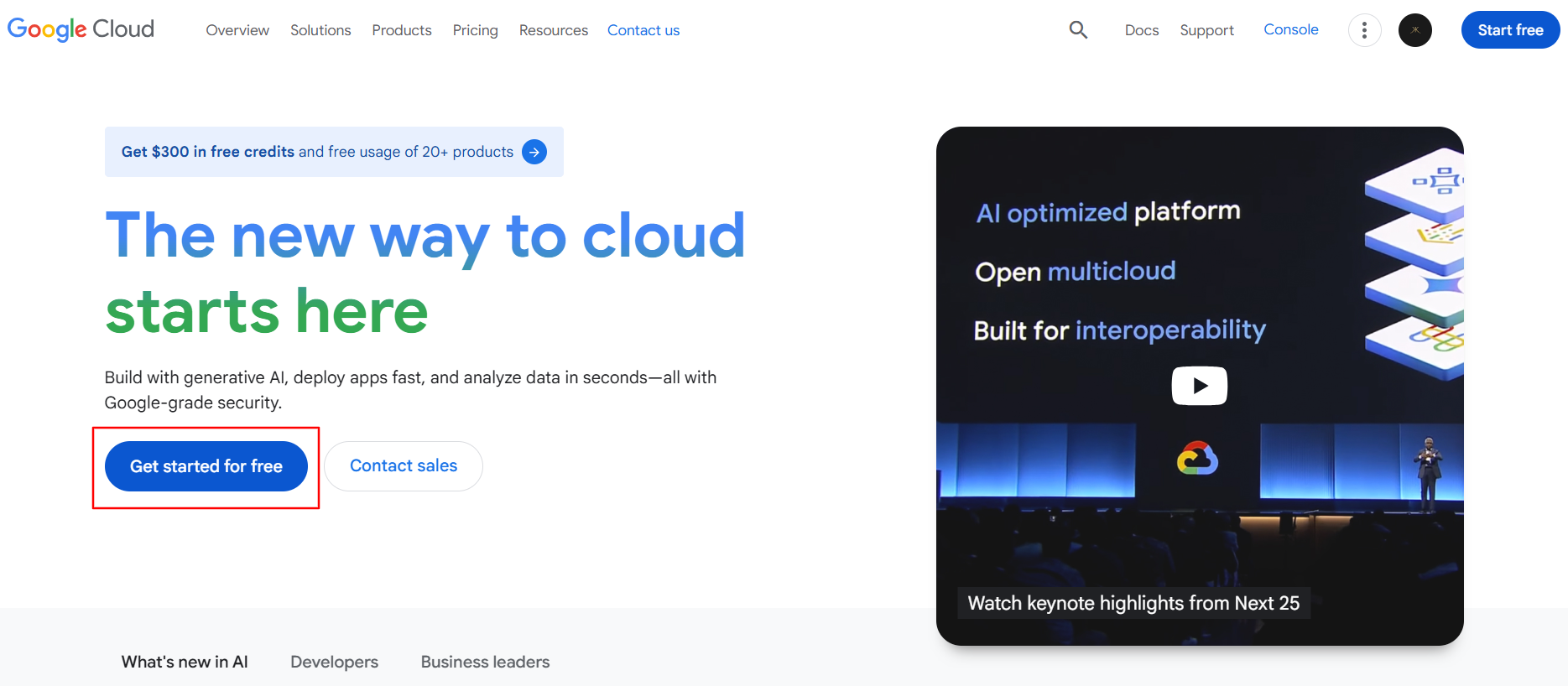 Google Cloud Platform \