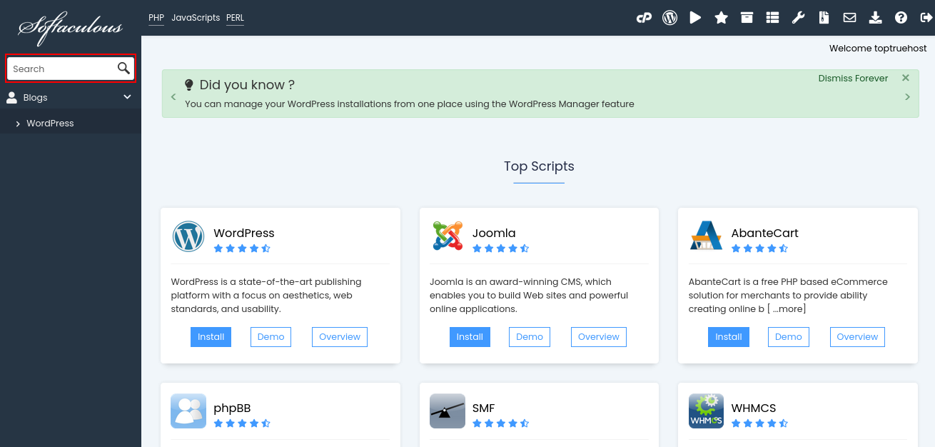 screenshot of the 