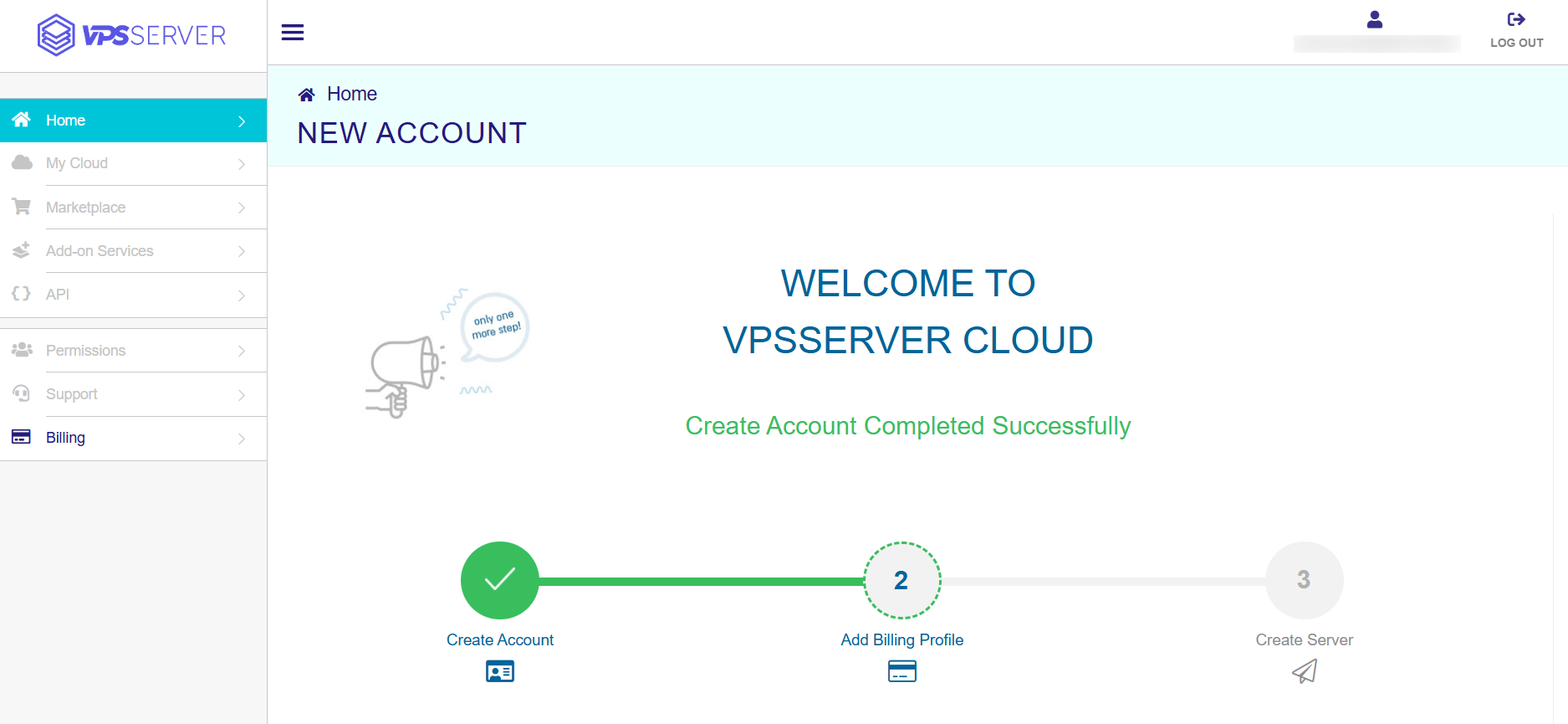 VPSServer Hosting Dashboard