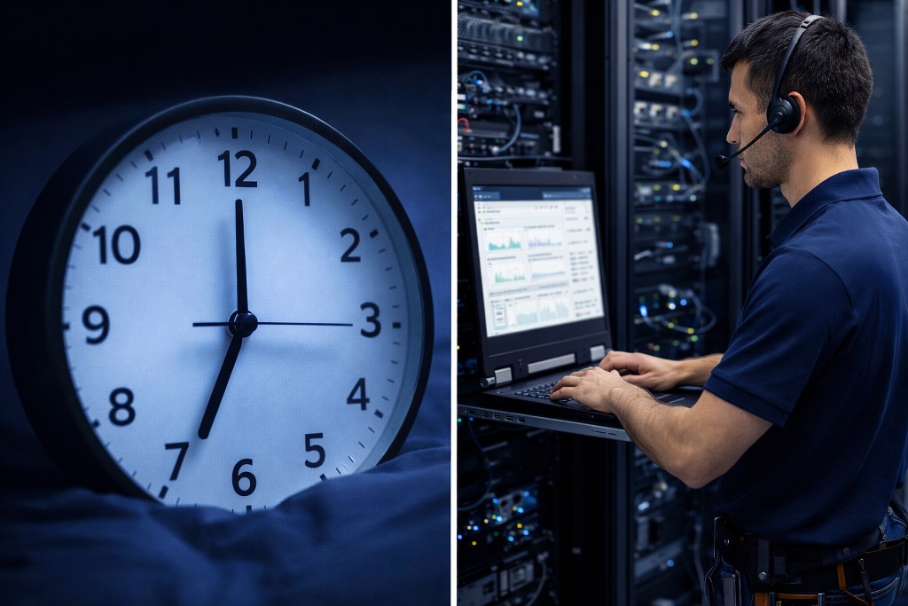 24 7 server monitoring support