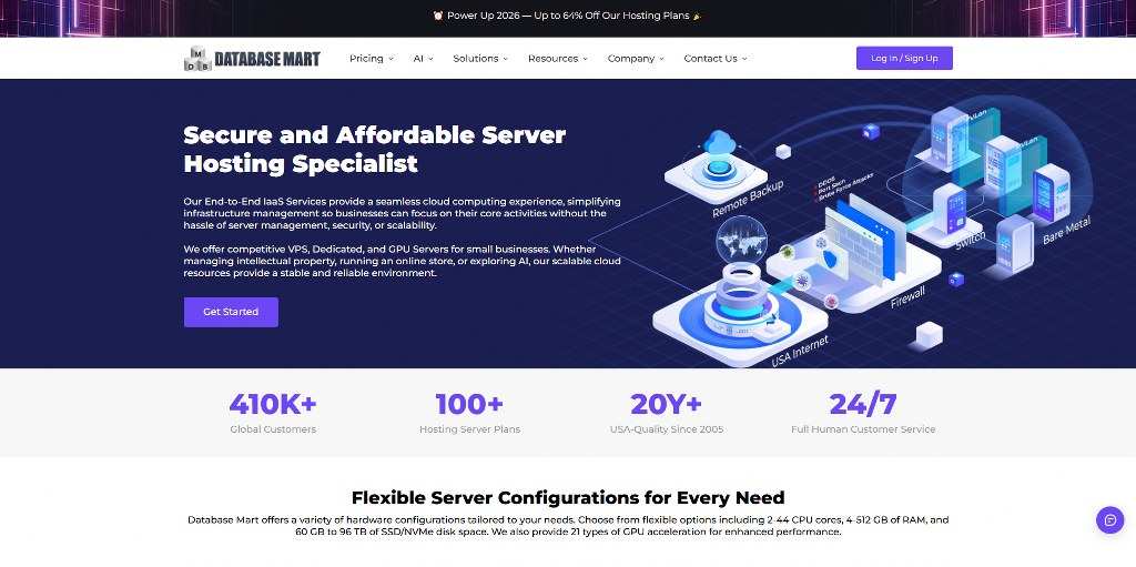 Database Mart's website.