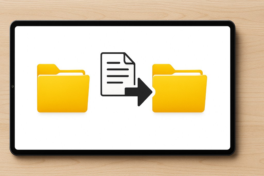 File transfer from one folder to another.