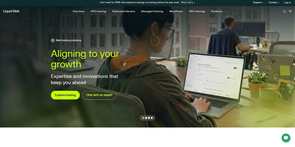 Liquid Web's website.