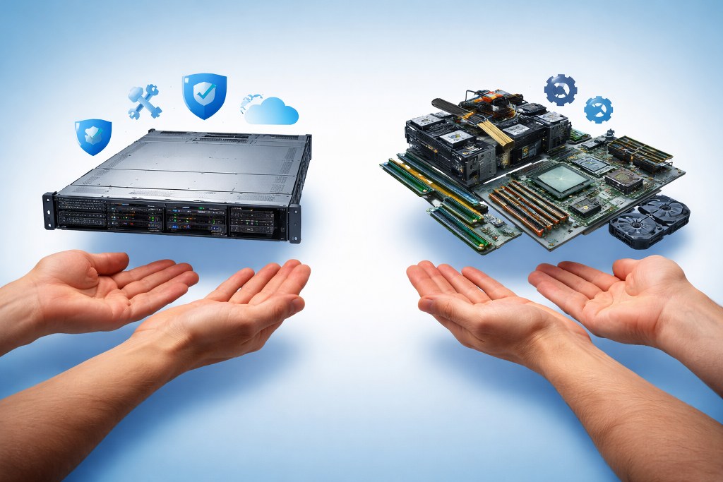 Managed vs unmanaged server hardware
