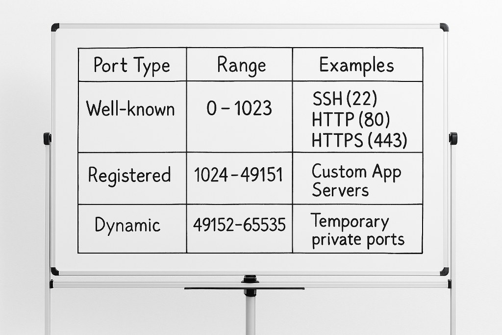 Port Number Classification- Well-known, Registered, and Dynamic Ranges Explained.