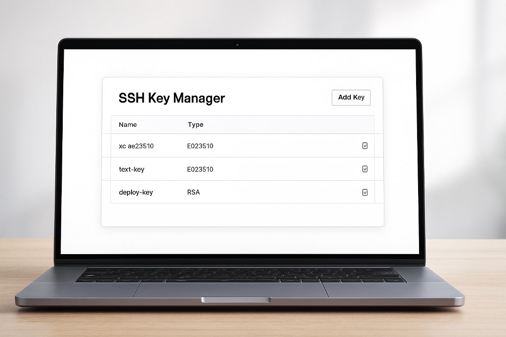 SSH key manager.