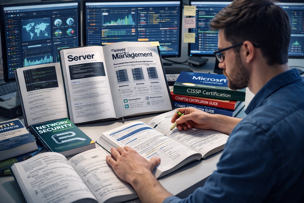 Server management training and certifications