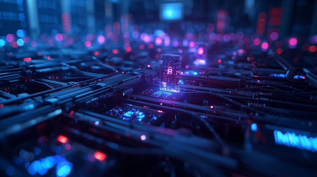 The scene should visualize the delay in data transfer