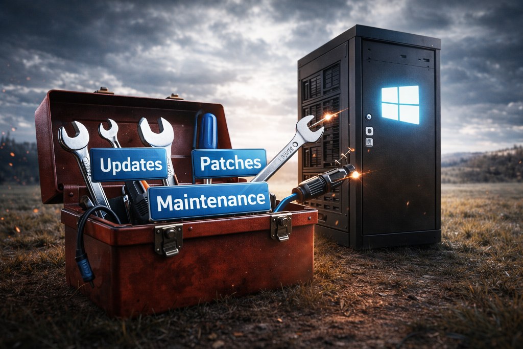 Windows Server updates and maintenance