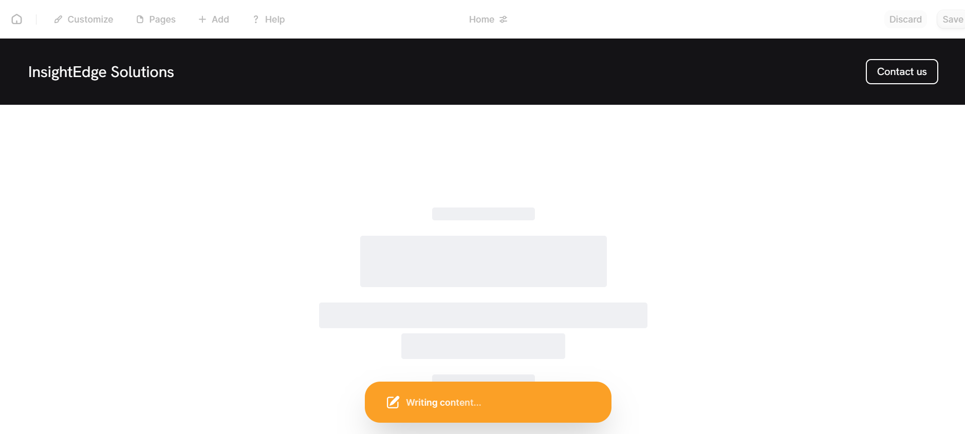 screenshot of Durable InsightEdge Solutions page