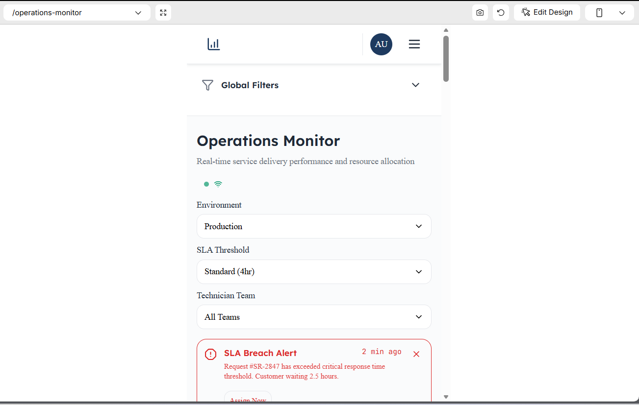 screenshot of Rocket.new Project mobile preview