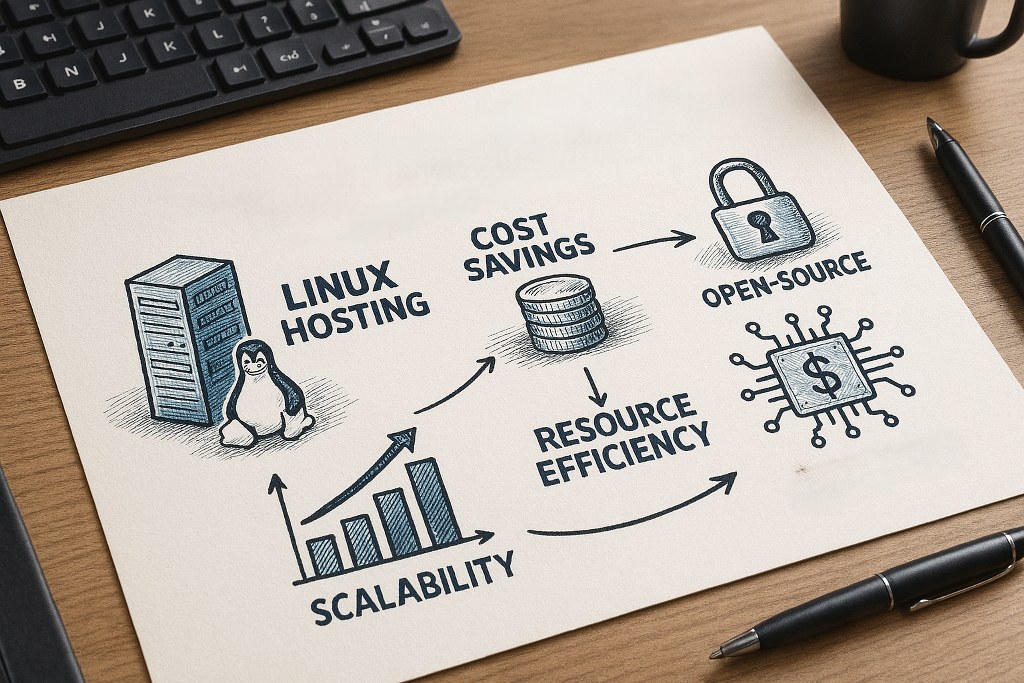 A breakdown of the economic advantange of Linux VPS hosting.