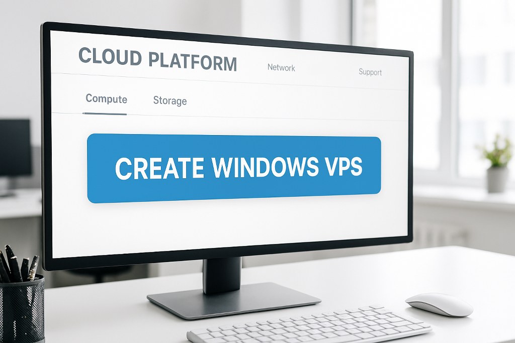 Creating Windows VPS.