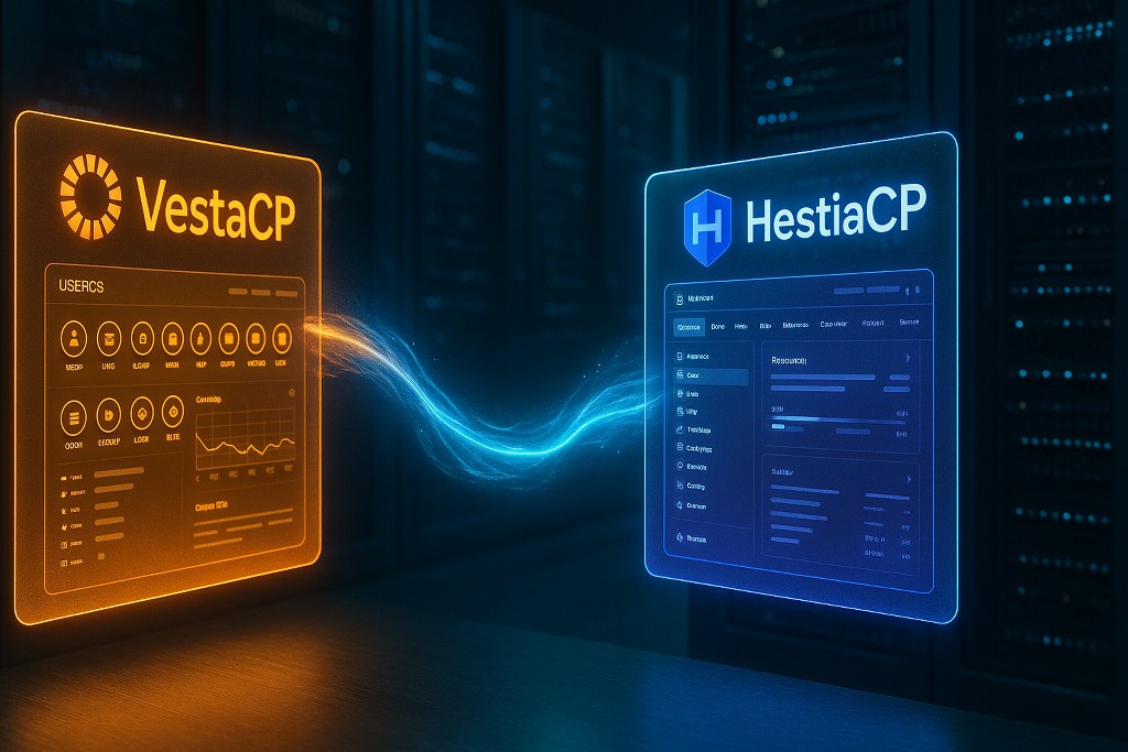 HestiaCP's website.