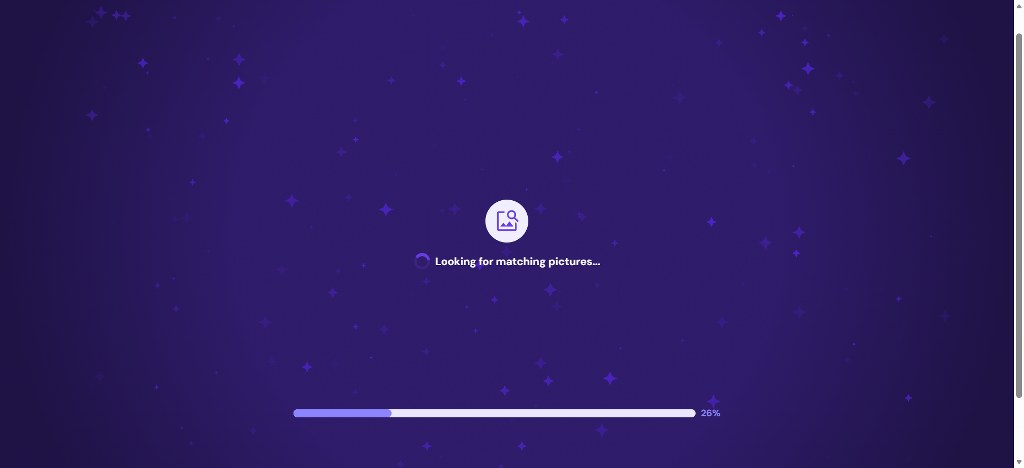Hostinger AI building website progress loading screen