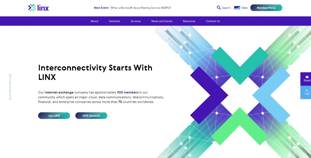 Linx's website.
