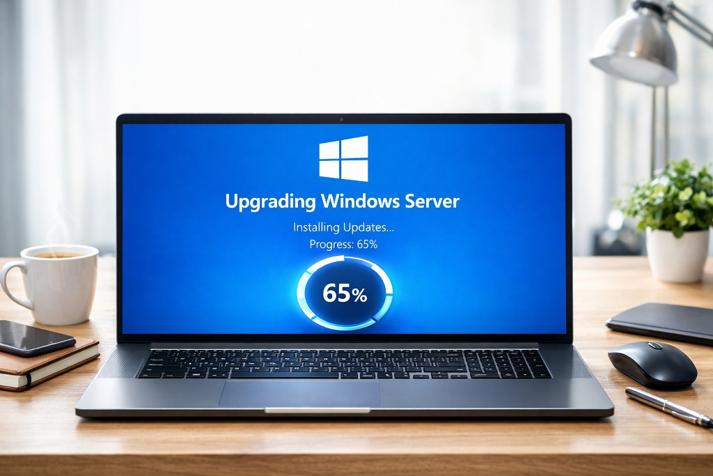 Ongoing Windows server upgrade.