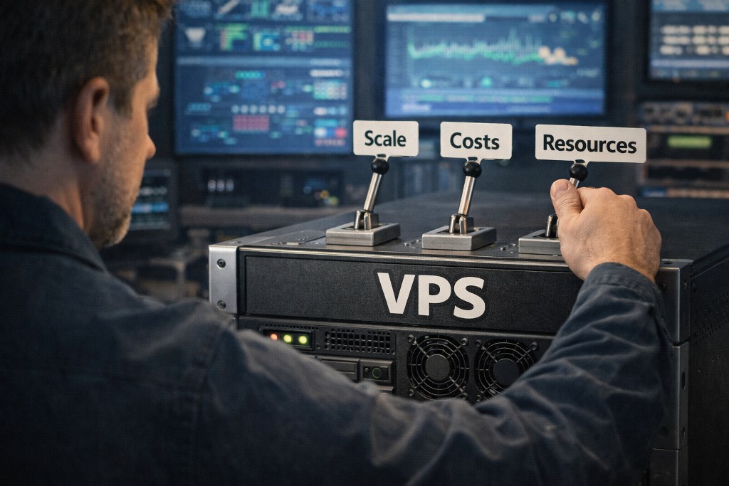 Scaling VPS resources and costs