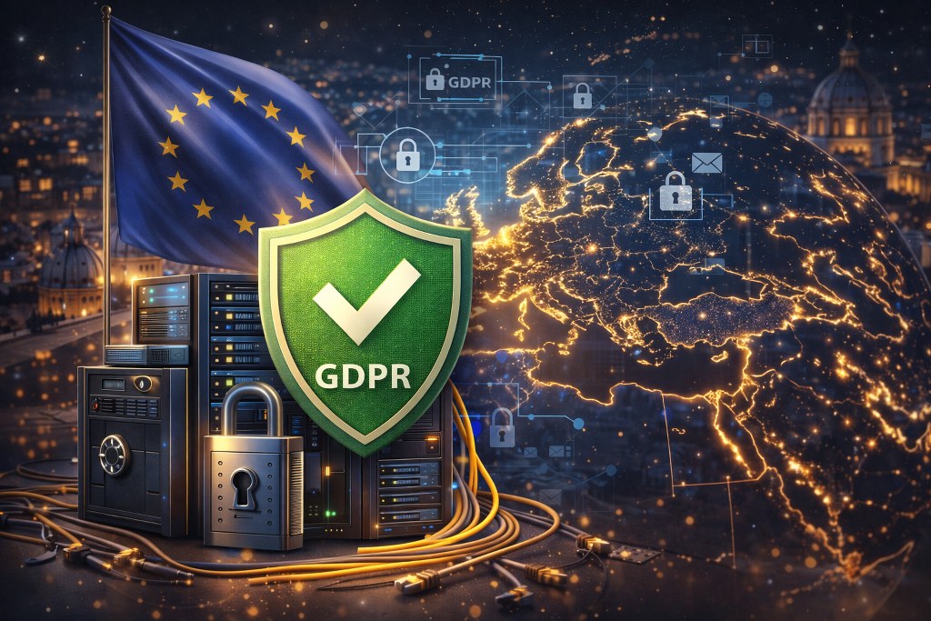 Secure servers and a GDPR shield over Europe