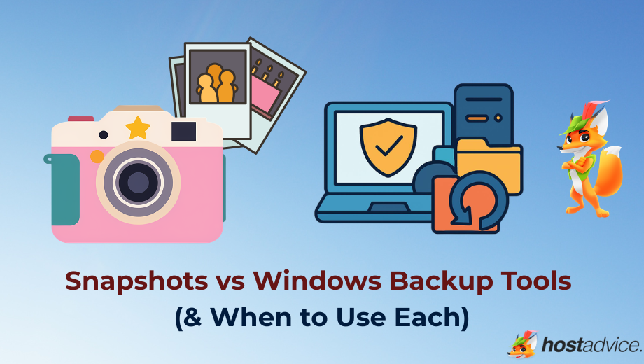Snapshots vs Windows Backup Tools (& When to Use Each) blog