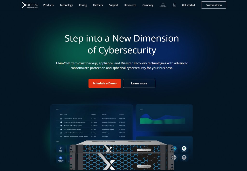 Xopero ONE's website.