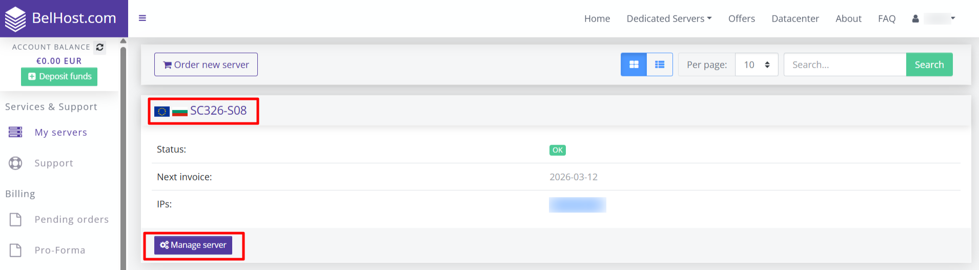 BelHost review